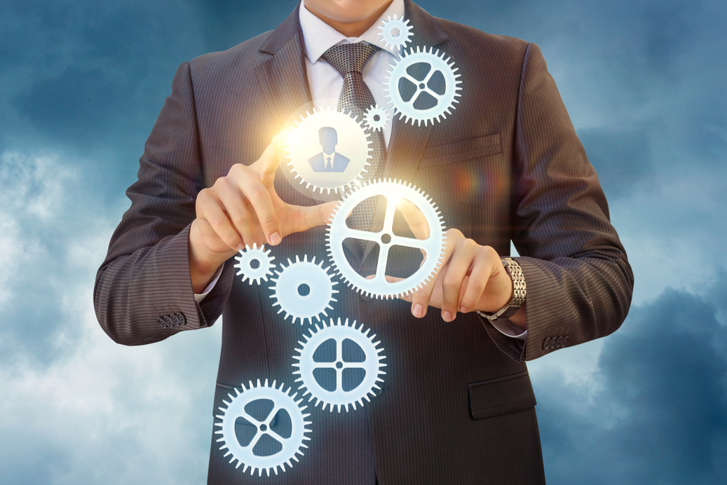 Business process managing person.