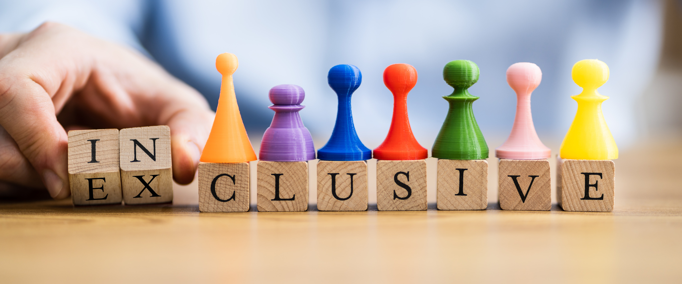 Inclusive Diversity LGBT Colors. Diversity